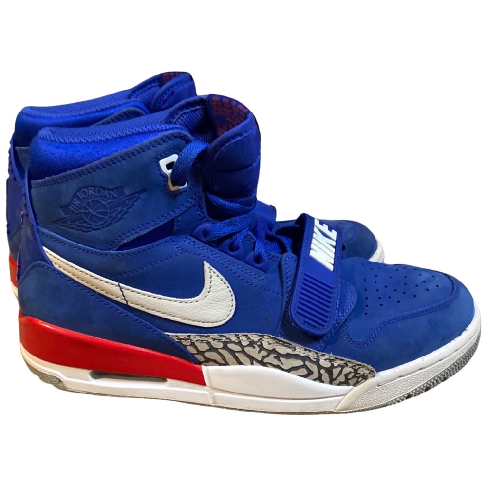 2018 NIKE AIR JORDAN LEGACY 312 DETROIT RED WHITE BLUE SHOES AV3922-416 MENS 8